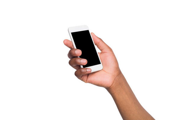 black-hand-holding-smartphone-on-isolated-white-background-picture-id860017660-612x400